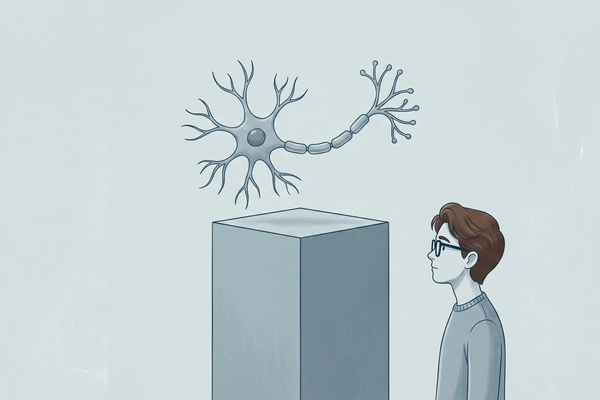 Hero banner illustration for "Living Computers: Inside the Race to Train Brain Cells for AI"
