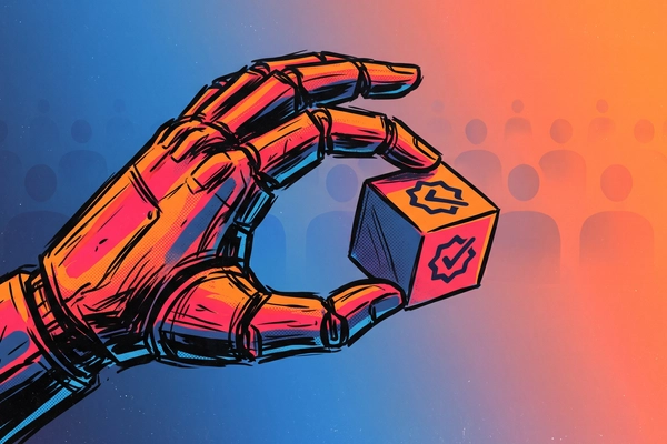 Hero banner illustration for "Axis Robotics Raises $12M to Build Crypto-Powered Robotics Data Engine"