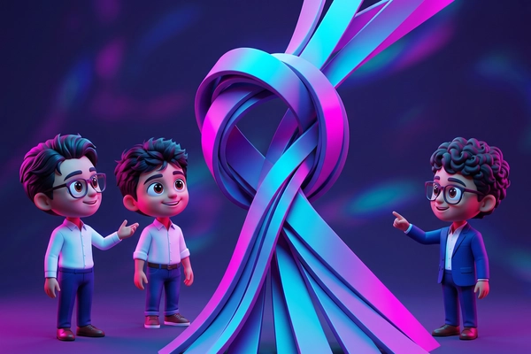 Hero banner illustration for "YC's Assemble Launches AI Agents to Automate Enterprise IT Work"