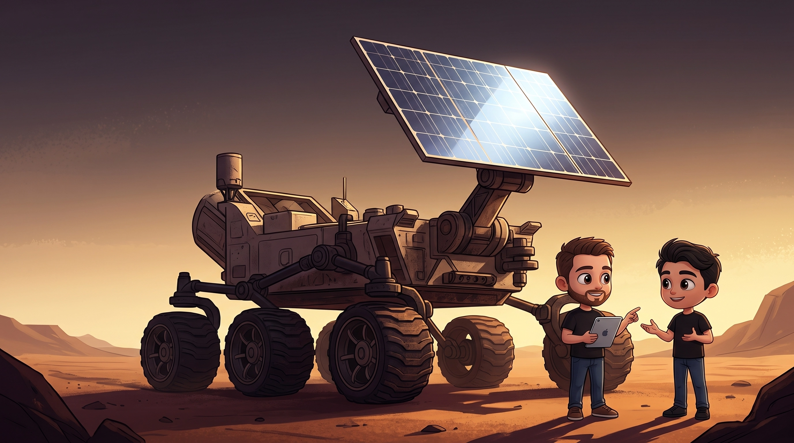YC's Cosmic Robotics Doubles Solar Farm Productivity—Then Mars