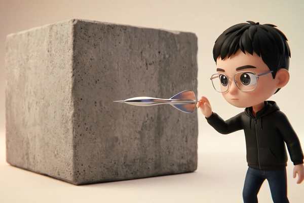 Hero banner illustration for "YC Solo Founder's Open-Source Coding Agent Beats Giants on Efficiency"