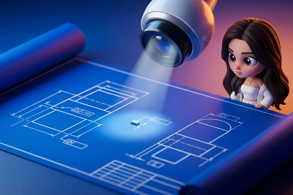 Hero banner illustration for "AI Drawing Review Tools Target Manufacturing's Costly Quality Gaps"