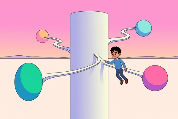 Hero banner illustration for "Amulet Builds Agent-Native Filesystem as AI Infrastructure Race Heats Up"