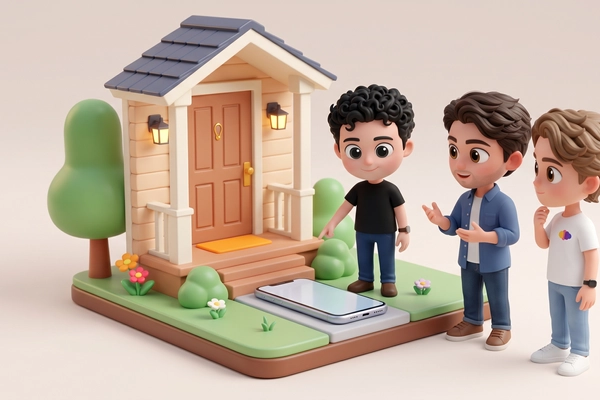 Hero banner illustration for "YC-Backed COACH Brings AI Sales Coaching to Field Teams"