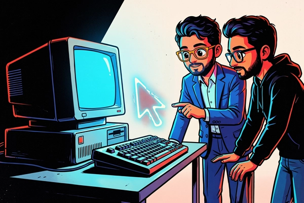 Hero banner illustration for "YC's Coasty Launches AI Agent to Automate Legacy Software and Mainframes"