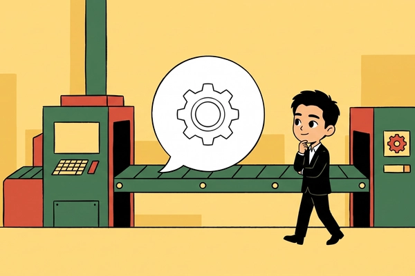 Hero banner illustration for "Sidekick launches SMS AI assistant for 600+ factory workers"