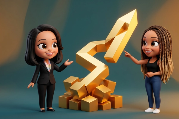 Hero banner illustration for "BrightUp raises $2M seed for compassionate capital platform"