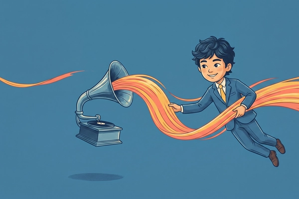 Hero banner illustration for "Nari Labs achieves sub-50ms text-to-speech response time"