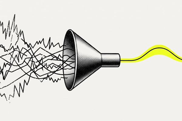 Hero banner illustration for "Speko launches voice AI router to optimize STT, LLM, TTS"