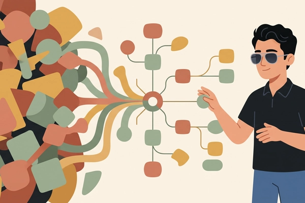 Hero banner illustration for "Graphify Labs launches code graph engine with 111K GitHub stars"