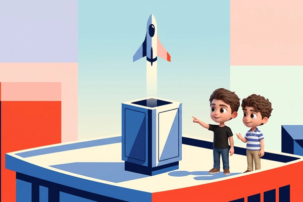 Hero banner illustration for "IMPACT Drones launches autonomous air defense service"