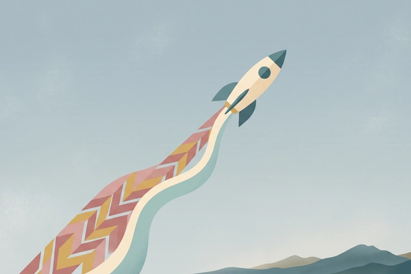 Hero banner illustration for "Letara raises $16M to expand hybrid rockets beyond satellites"