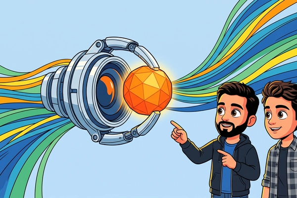 Hero banner illustration for "HyperProbe launches runtime debugger for AI coding agents"
