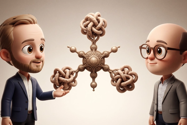 Hero banner illustration for "Amyl Therapeutics raises $9.4M for multi-target Alzheimer's drug"
