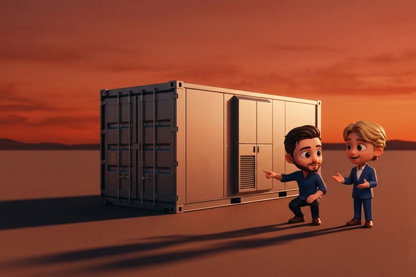 Hero banner illustration for "Lazarus Energy raises $16M for CO₂ turbines powering data centers"