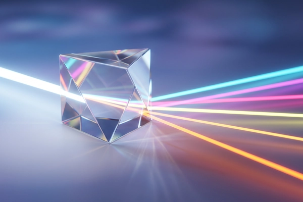 Hero banner illustration for "iPronics raises $125M to scale AI data center optics"
