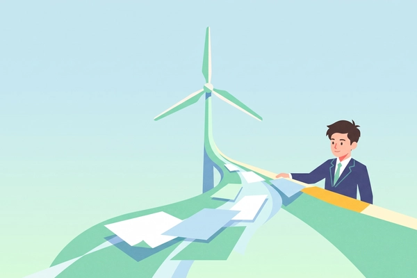 Hero banner illustration for "Veridue raises $4M to speed energy due diligence with AI"