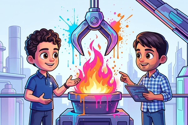 Hero banner illustration for "Jaipur Robotics raises $5M to automate waste-to-energy plants"