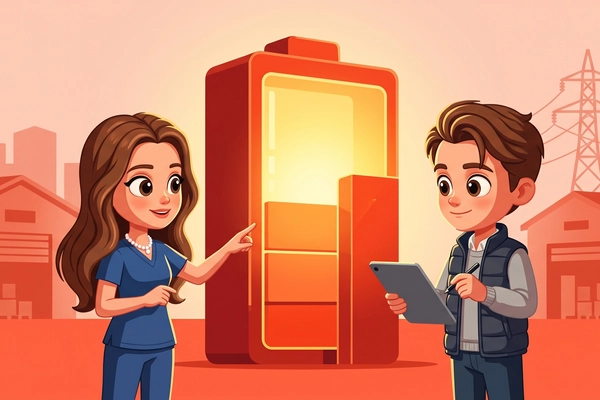 Hero banner illustration for "Rebaba raises $4.6M to scale second-life battery storage"