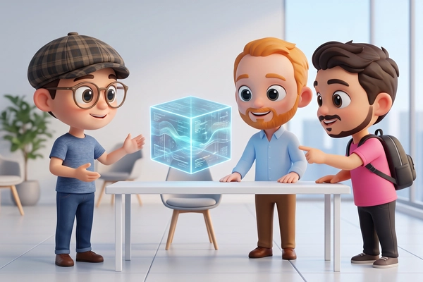 Hero banner illustration for "Vaultree raises $12.8M to encrypt data while in use"