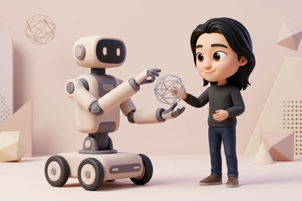Hero banner illustration for "Nori Robotics launches $1,688 robot for household tasks"