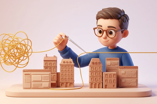 Hero banner illustration for "Chift raises $12.2M to unify Europe's financial software APIs"