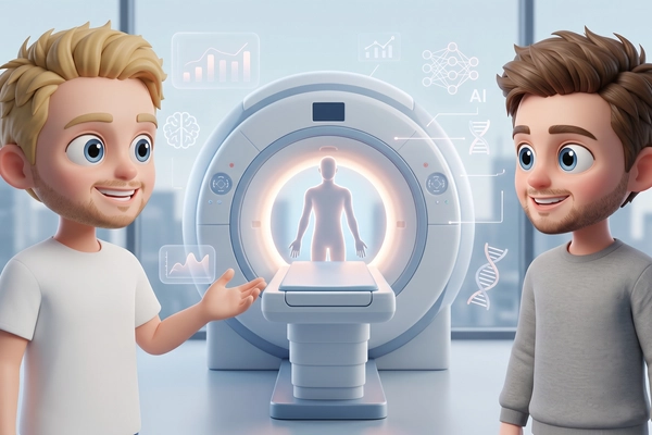 Hero banner illustration for "Aeon raises $14M to bring AI-powered preventive health to Europe"