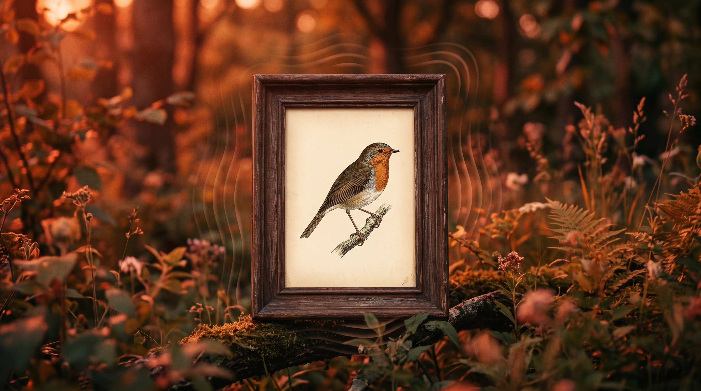 Fugleramme launches E-Ink bird frame with 1800s-style art