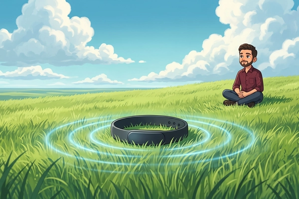 Hero banner illustration for "Kinesis launches open-source Mac control via Meta Neural Band"