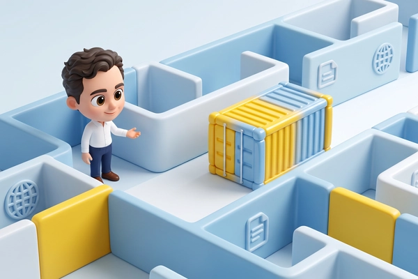 Hero banner illustration for "Gaia Dynamics raises $7M to automate trade compliance with AI"