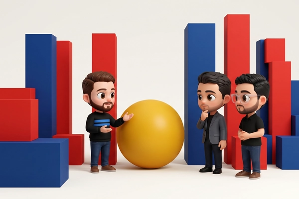 Hero banner illustration for "Comp AI raises $34M to automate compliance with AI agents"