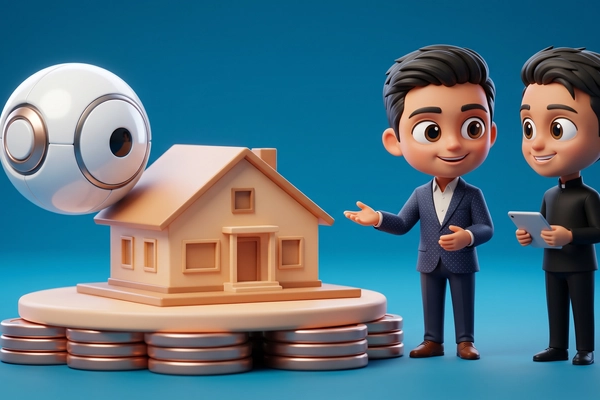 Hero banner illustration for "Kastle raises $24M to automate lending with AI agents"