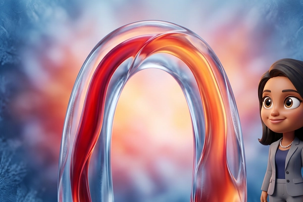 Hero banner illustration for "Octin Health raises $2.5M to make aortic arch surgery safer"