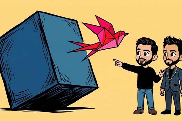 Hero banner illustration for "Kev launches open-source decision models on Qwen3.5"