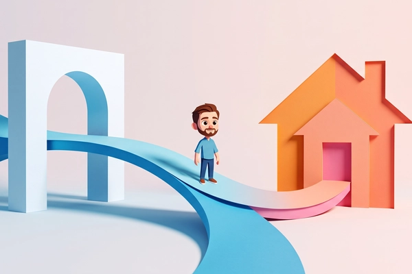 Hero banner illustration for "RelaiSanté raises $6M to coordinate hospital-to-home care"