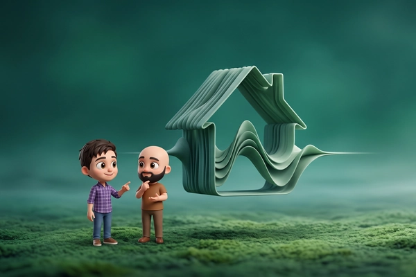 Hero banner illustration for "Sela raises $21M to automate mortgage sales with AI voice"