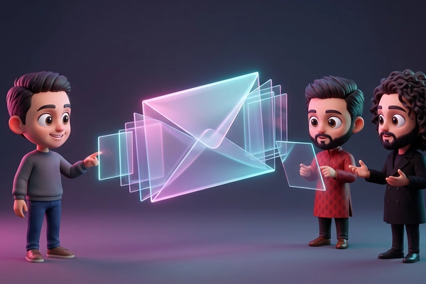 Hero banner illustration for "Sol Foundry raises $4M to automate email commitments with AI"