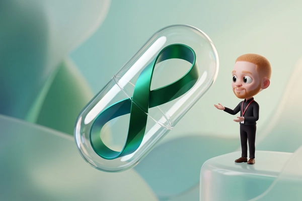 Hero banner illustration for "Biolevate raises $34M to automate pharma knowledge workflows"