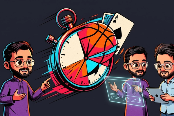 Hero banner illustration for "Topdog raises $2.5M to scale skill-based real money games"