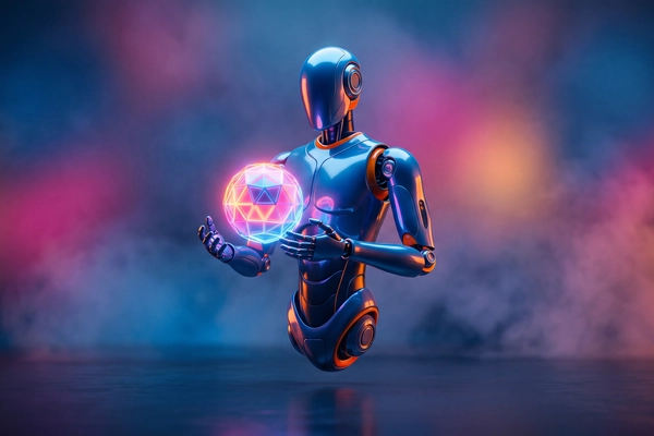 Hero banner illustration for "Feather Robotics raises $7.6M for developer robot platform"