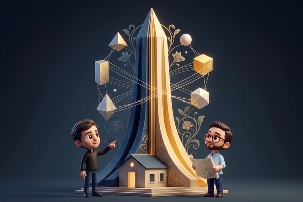 Hero banner illustration for "Firecrawl raises $75M to power AI agents with web data"
