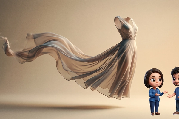 Hero banner illustration for "UniqYou raises $1.9M to spot fashion trends with AI"