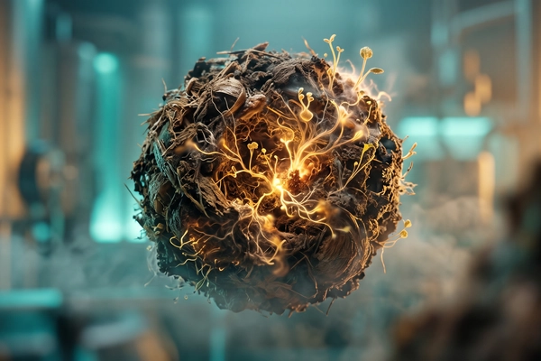 Hero banner illustration for "Zymofix raises $6.8M to industrialize biomass fermentation"