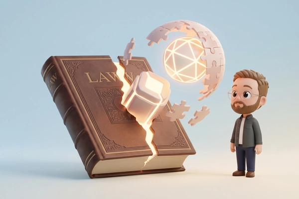 Hero banner illustration for "Pandektes raises €13.5M to expand AI legal research platform"