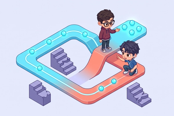 Hero banner illustration for "Simulithic launches AI-driven production monitoring"