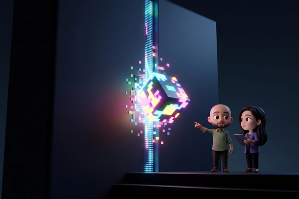 Hero banner illustration for "Ampersand raises $15M for AI agent integration infrastructure"