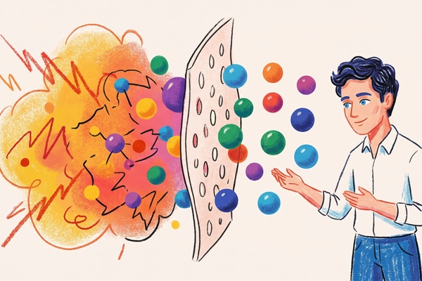 Hero banner illustration for "UniSieve raises $9M to scale industrial gas separation tech"
