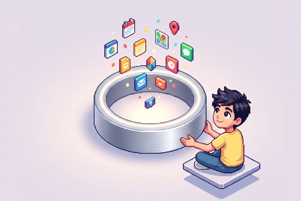 Hero banner illustration for "Persona raises $10M to build AI assistant you can wear"