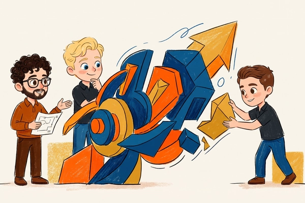 Hero banner illustration for "Hone raises $60M to build AI agents that run business tasks"