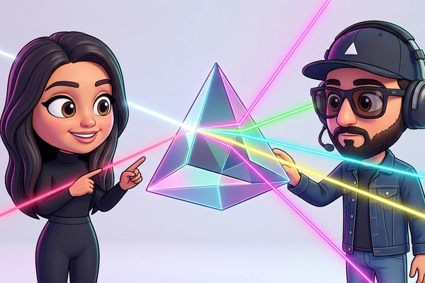 Hero banner illustration for "Shape launches AI coding agent with multi-model support"